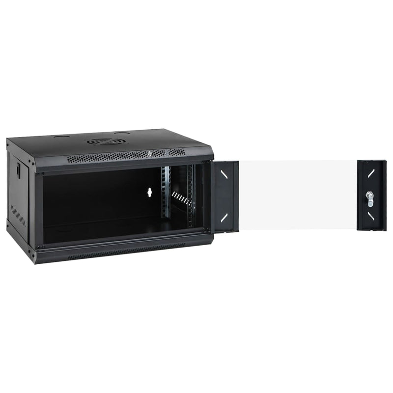 Load image into Gallery viewer, Vidaxl 6u wandgemonteerde netwerkkast 19 ip20 53x40x30 cm