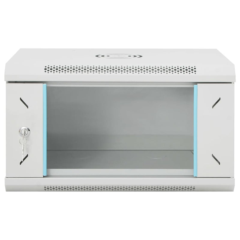 Load image into Gallery viewer, Vidaxl 6u wandgemonteerde netwerkkast 19 ip20 53x40x30 cm