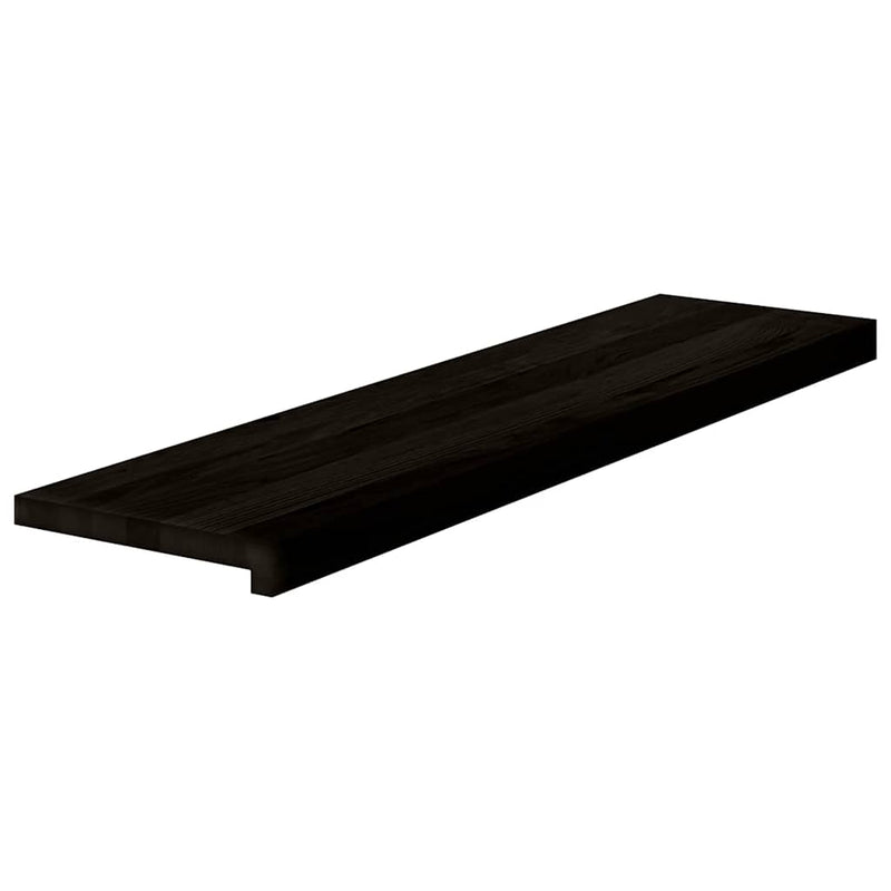 Load image into Gallery viewer, Vidaxl traptreden 2 st 100x30x2 cm massief eikenhout donkerbruin