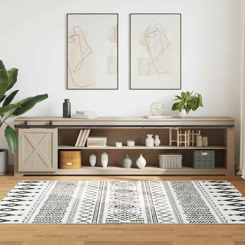 Load image into Gallery viewer, Vidaxl ophangset voor schuifdeur 244 cm koolstofstaal