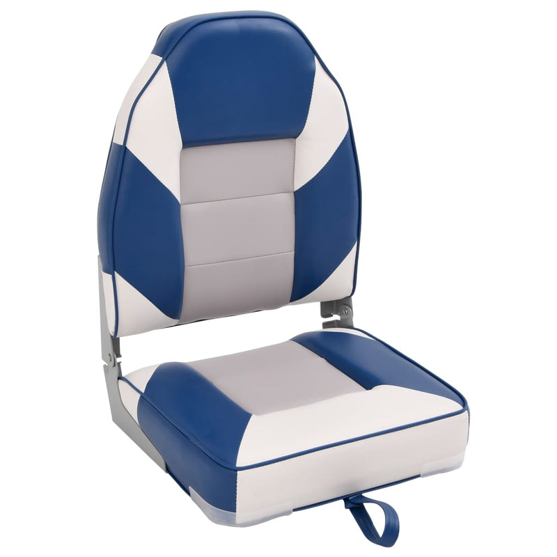 Chargez l'image dans la visionneuse de la galerie, Vidaxl bootstoelen 2 st inklapbaar met hoge rugleuning 39x43x58 cm
