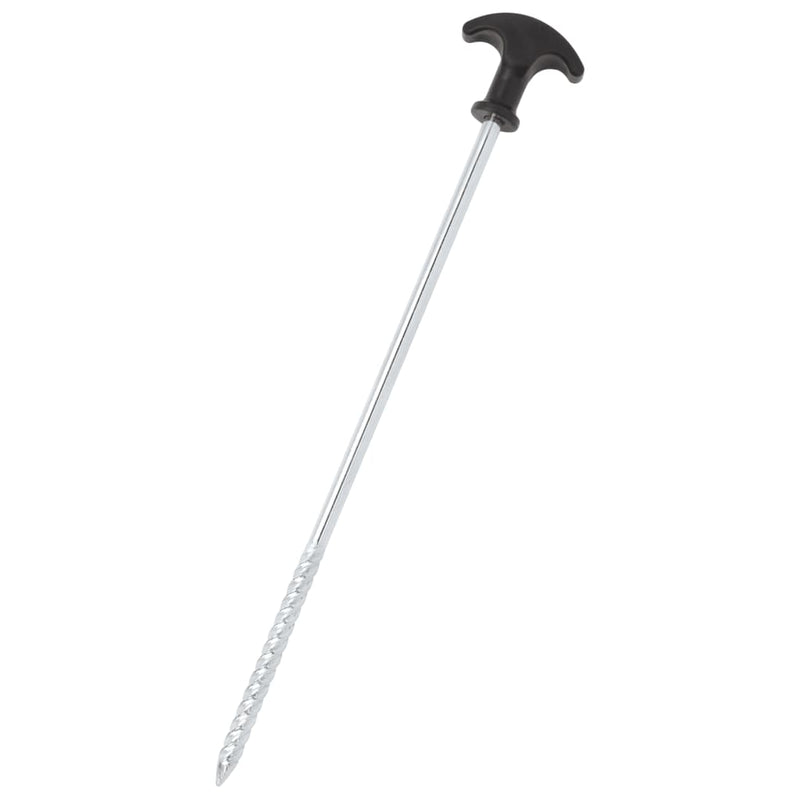 Load image into Gallery viewer, Vidaxl tentharingen 24 st ø7 mm 30 cm gegalvaniseerd staal