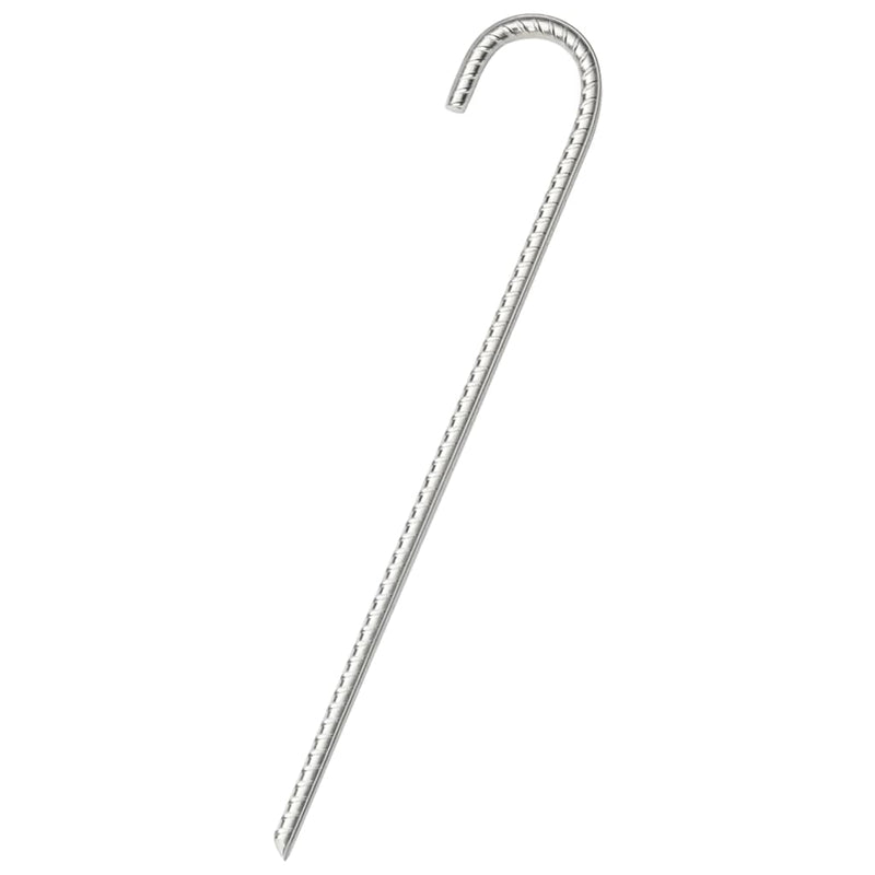 Load image into Gallery viewer, Vidaxl tentharingen 12 st ø10 mm 37 cm gegalvaniseerd staal