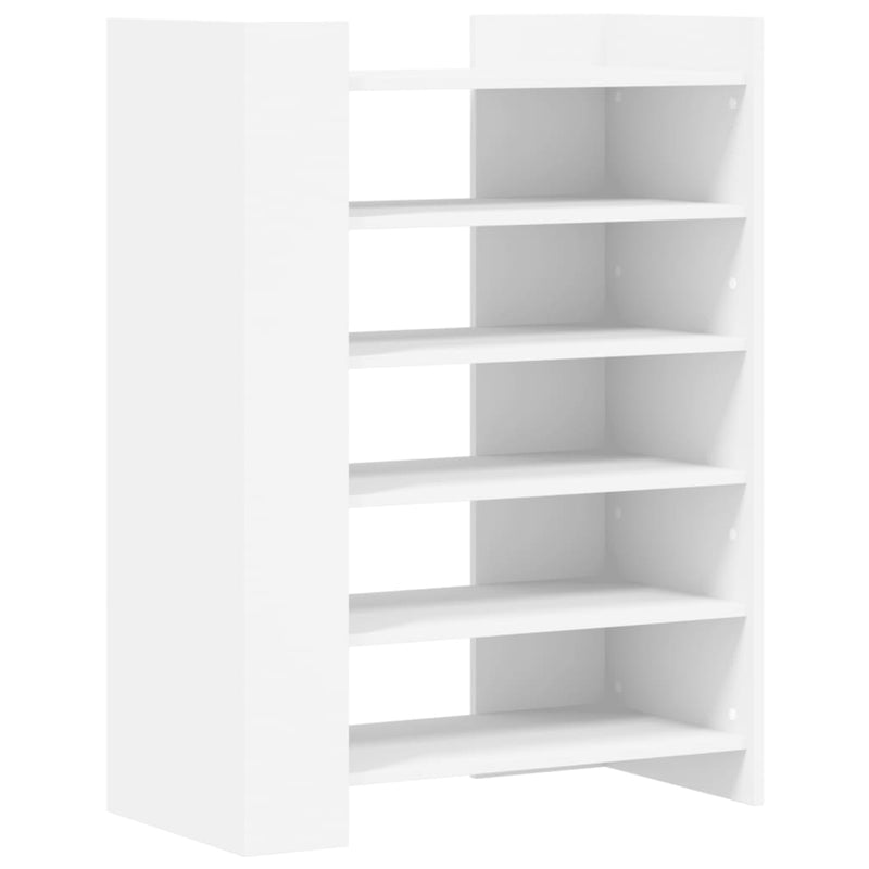 Load image into Gallery viewer, Vidaxl schoenenkast 74,5x37,5x100 cm bewerkt hout wit