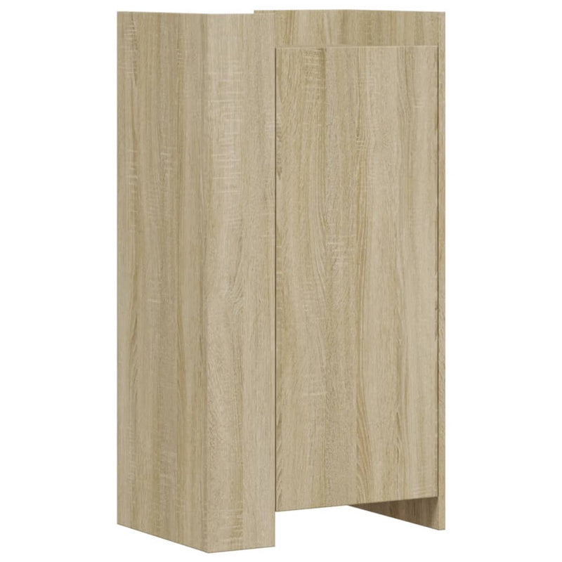 Load image into Gallery viewer, Vidaxl schoenenkast 52x37,5x100 cm bewerkt hout sonoma eikenkleurig