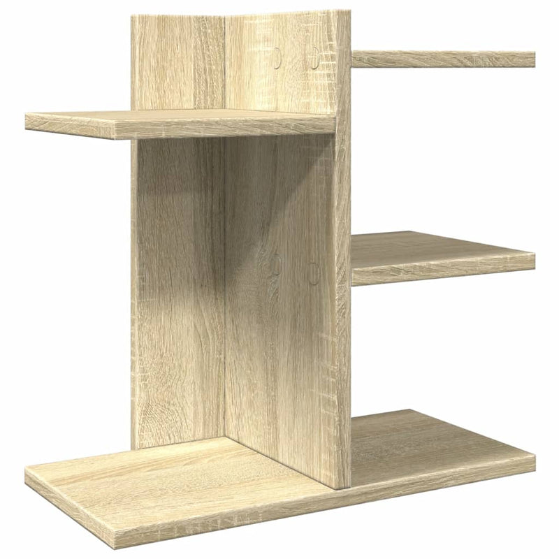 Load image into Gallery viewer, Vidaxl bureau organiser 42x21,5x42 cm bewerkt hout sonoma eikenkleurig