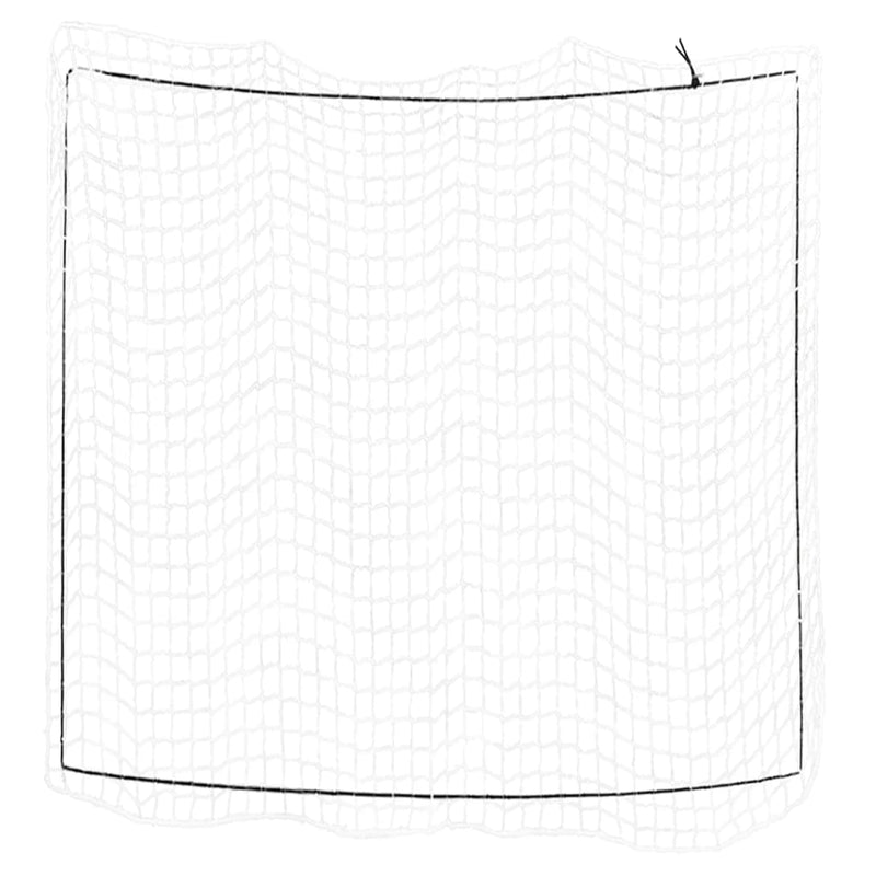Load image into Gallery viewer, Vidaxl aanhangwagennet elastisch touw 3x3 m polypropeen wit
