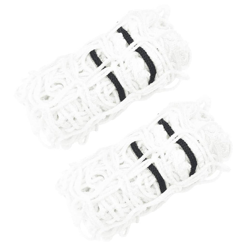 Load image into Gallery viewer, Vidaxl hooinetten 2 st 75x50 cm rond polypropeen wit