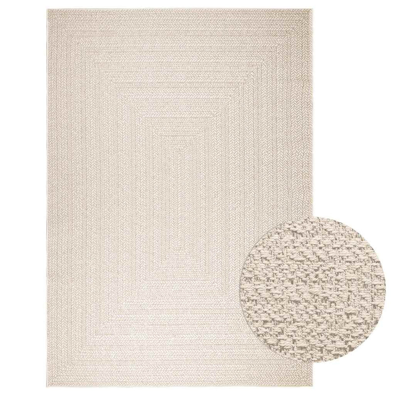Load image into Gallery viewer, Vidaxl vloerkleed zizur room binnen en buiten 200x290 cm jute look