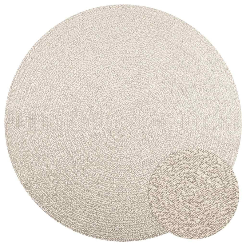 ギャラリービューアに画像をロードする, Vidaxl vloerkleed zizur room binnen en buiten ø 200 cm jute look