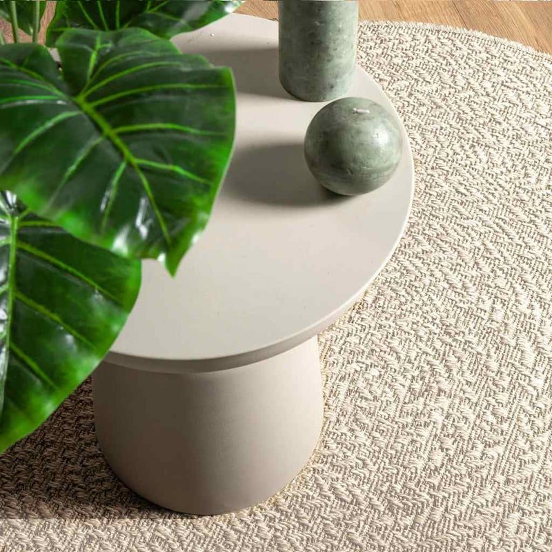 ギャラリービューアに画像をロードする, Vidaxl vloerkleed zizur room binnen en buiten ø 200 cm jute look