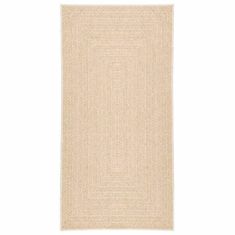 ギャラリービューアに画像をロードする, Vidaxl vloerkleed zizur beige binnen en buiten 100x200 cm jute look