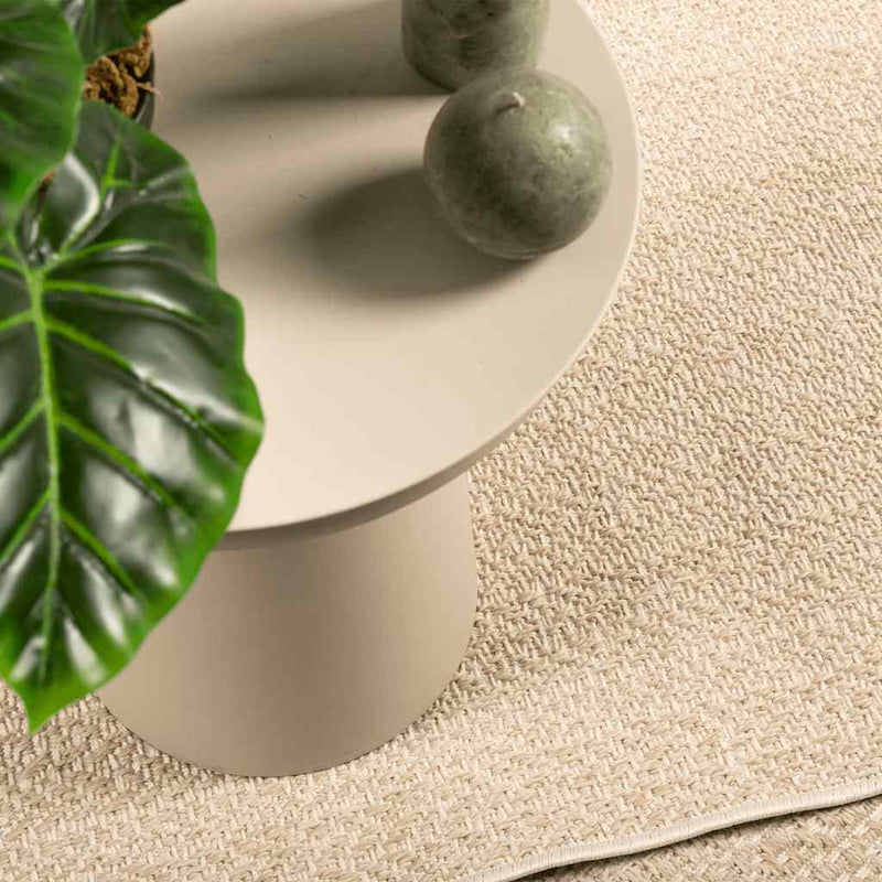 ギャラリービューアに画像をロードする, Vidaxl vloerkleed zizur beige binnen en buiten 200x290 cm jute look