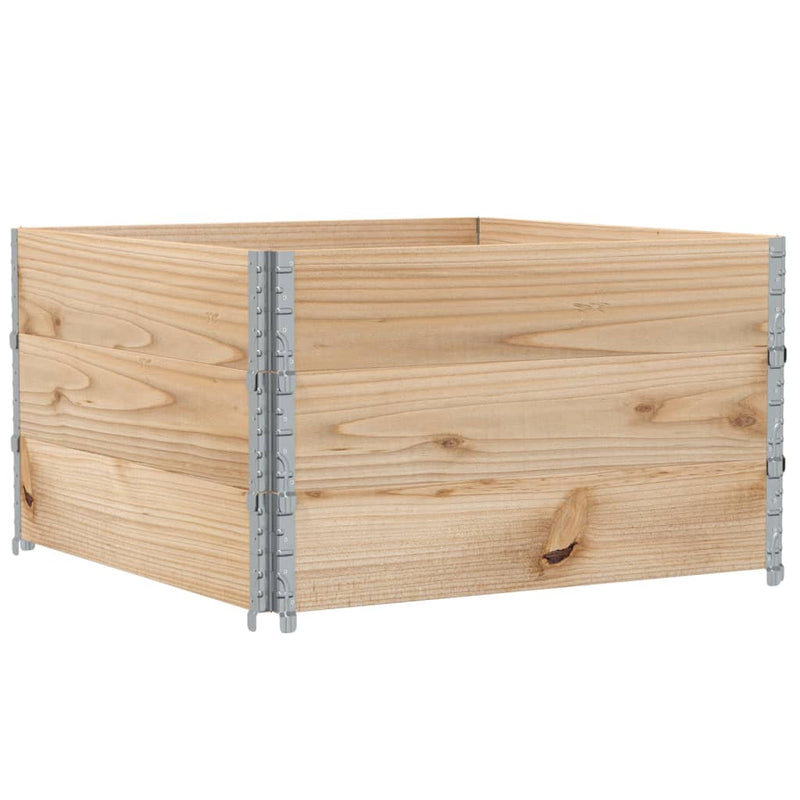 Load image into Gallery viewer, VidaXL Palletopzetranden 3 st 100x100 cm massief grenenhout