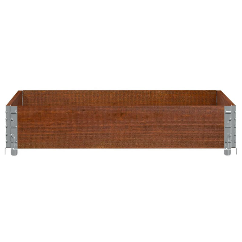 Load image into Gallery viewer, Vidaxl plantenbak 100x100 cm massief grenenhout bruin