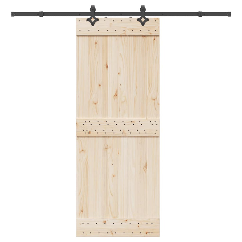 Load image into Gallery viewer, Vidaxl doos met onderdelen voor schuifdeur 213,5 cm staal zwart