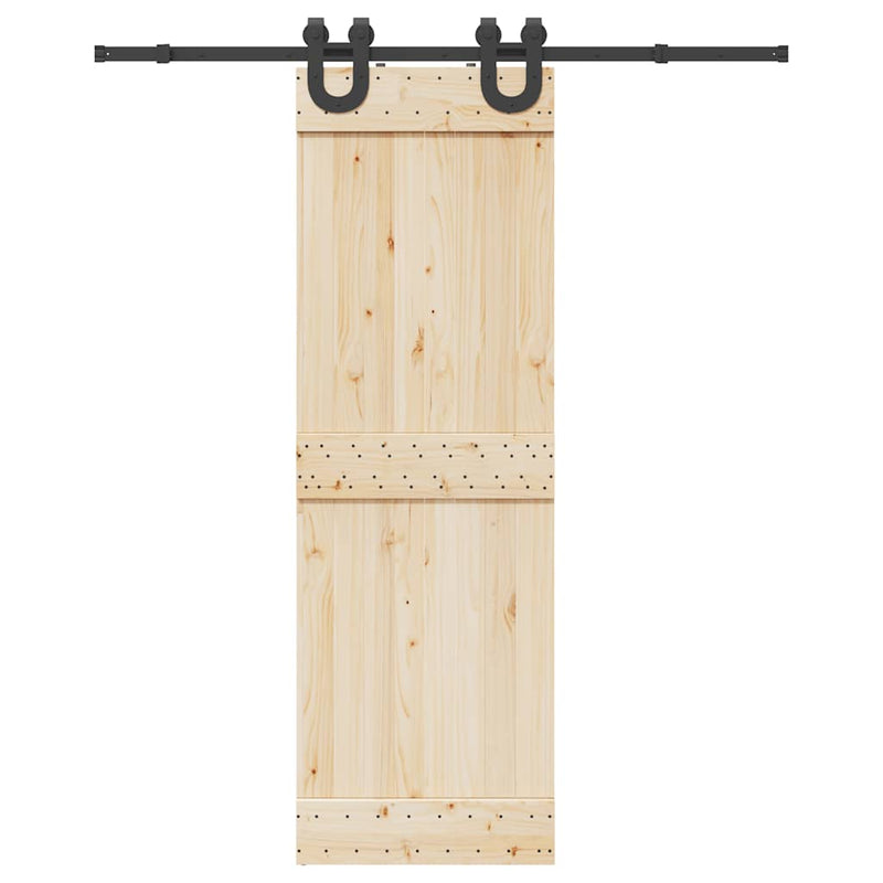 Load image into Gallery viewer, Vidaxl doos met onderdelen voor schuifdeur 183 cm staal zwart