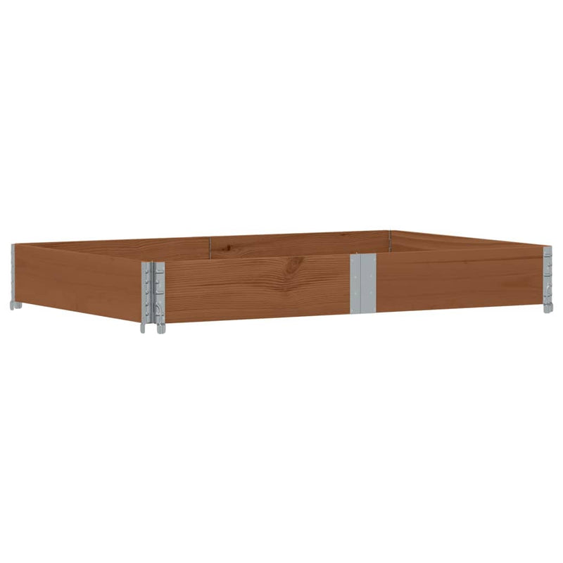 Load image into Gallery viewer, Vidaxl palletopzetrand 150x100 cm massief grenenhout bruin