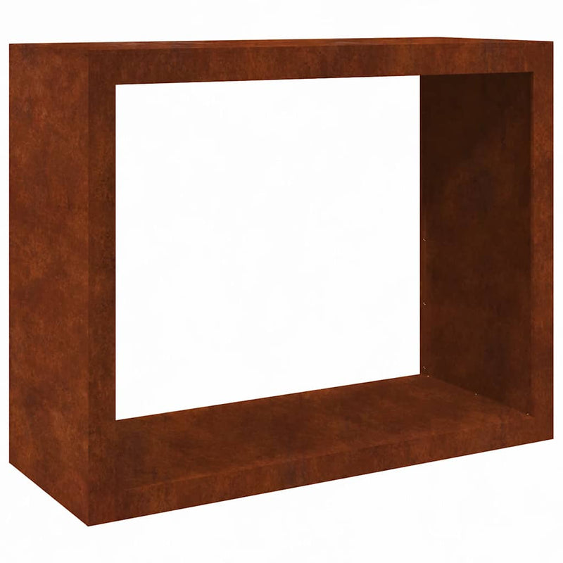 Load image into Gallery viewer, Vidaxl brandhoutrek 100x40x80 cm weervast staal
