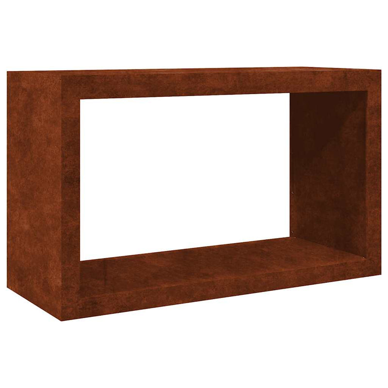 Load image into Gallery viewer, Vidaxl brandhoutrek 100x40x60 cm weervast staal