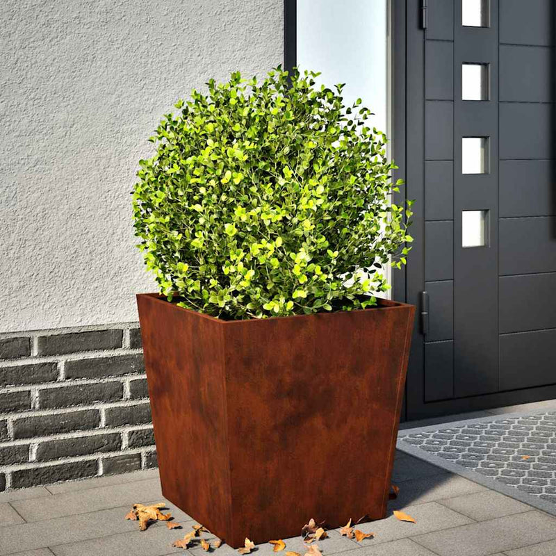 Load image into Gallery viewer, Vidaxl plantenbakken 2 st 50x50x50 cm weervast staal