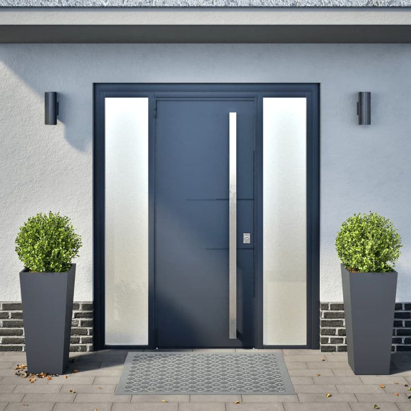 Load image into Gallery viewer, Vidaxl plantenbakken 2 st 35x35x75 cm staal antracietkleurig