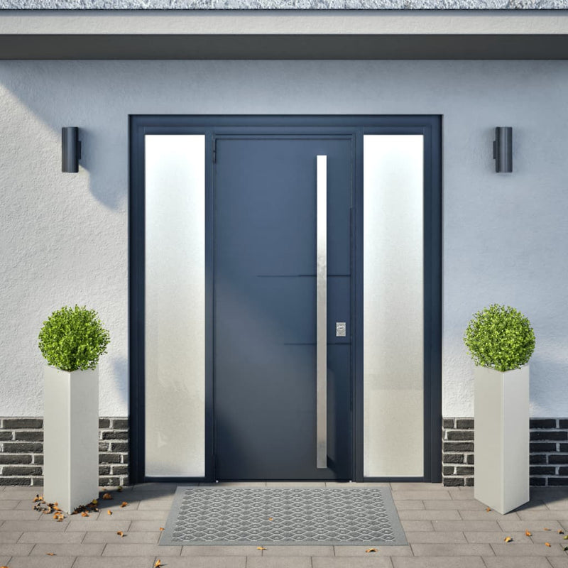 Load image into Gallery viewer, Vidaxl plantenbakken 2 st driehoek 30x26x75 cm roestvrij staal