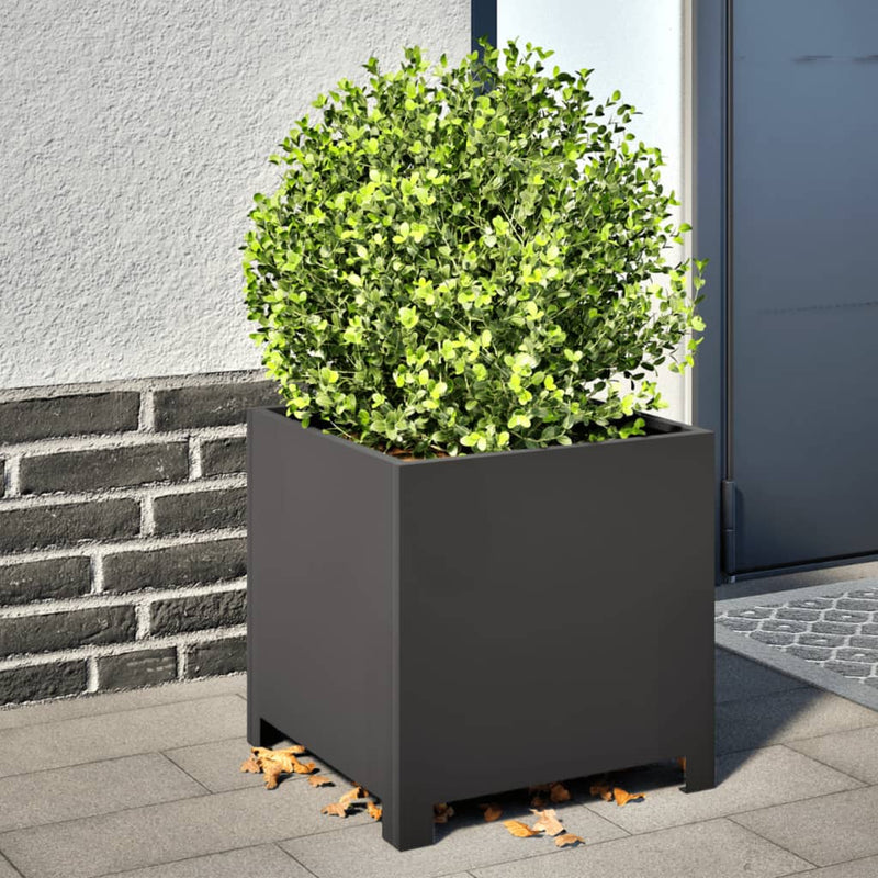 Load image into Gallery viewer, Vidaxl plantenbak 40x40x40 cm staal zwart