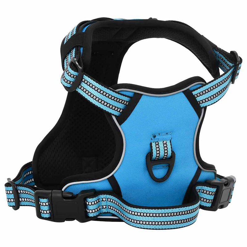 ギャラリービューアに画像をロードする, Vidaxl hondentuigje met riem en halsband verstelbaar m blauw