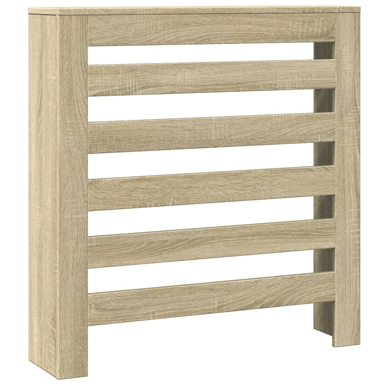 Load image into Gallery viewer, Vidaxl radiatorombouw 78x20x82 cm bewerkt hout sonoma eikenkleurig