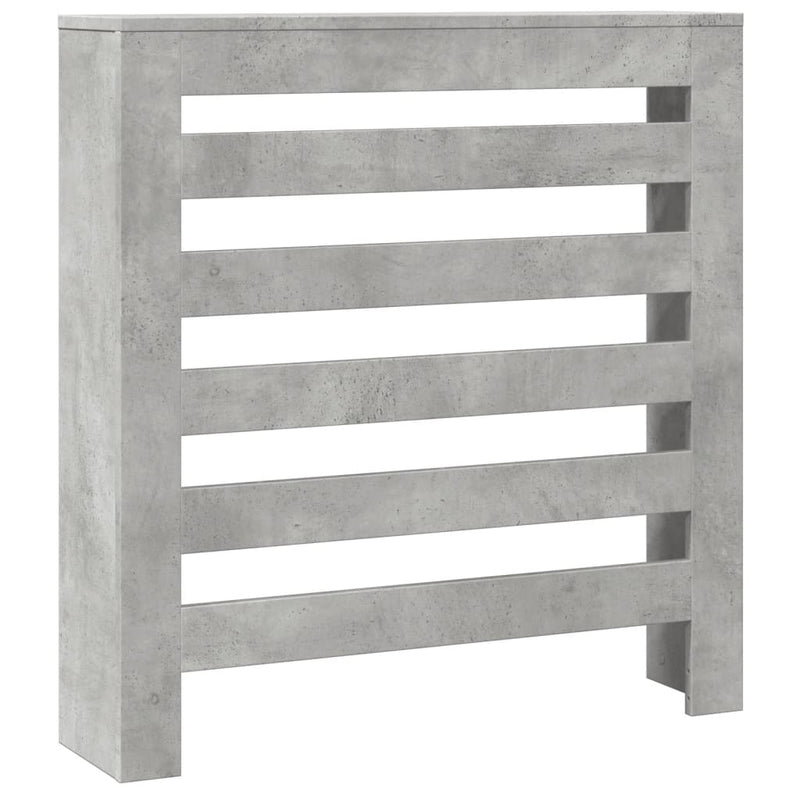 Load image into Gallery viewer, Vidaxl radiatorombouw 78x20x82 cm bewerkt hout betongrijs