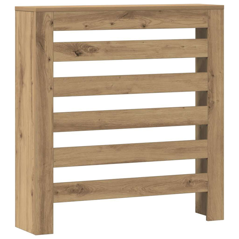 Load image into Gallery viewer, Vidaxl radiatorombouw 78x20x82 cm bewerkt hout artisanaal eikenkleur