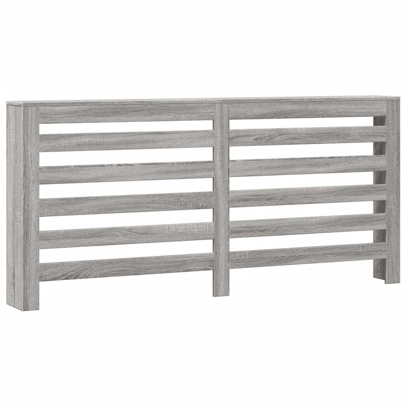 Load image into Gallery viewer, Vidaxl radiatorombouw 175x20x82 cm bewerkt hout grijs sonoma eiken