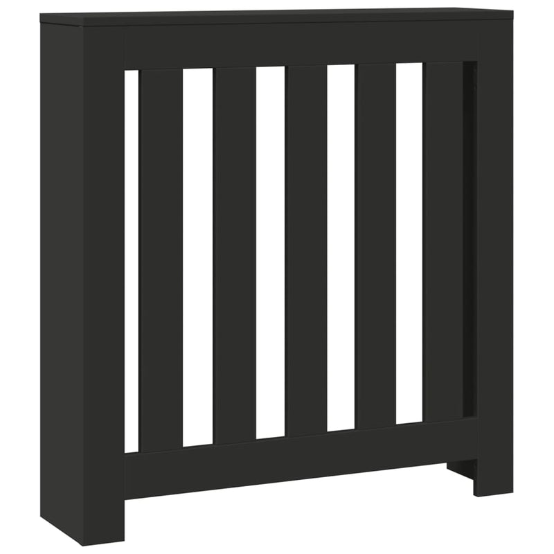 Load image into Gallery viewer, Vidaxl radiatorombouw 78x20x82 cm bewerkt hout zwart