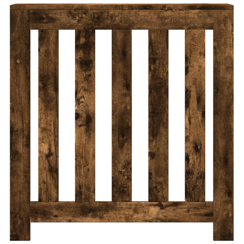 Load image into Gallery viewer, Vidaxl radiatorombouw 78x20x82 cm bewerkt hout gerookt eikenkleurig