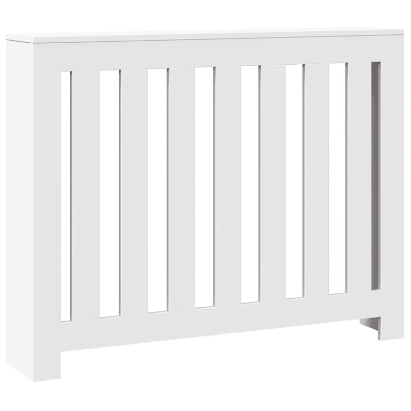 Load image into Gallery viewer, Vidaxl radiatorombouw 104x20x82 cm bewerkt hout wit