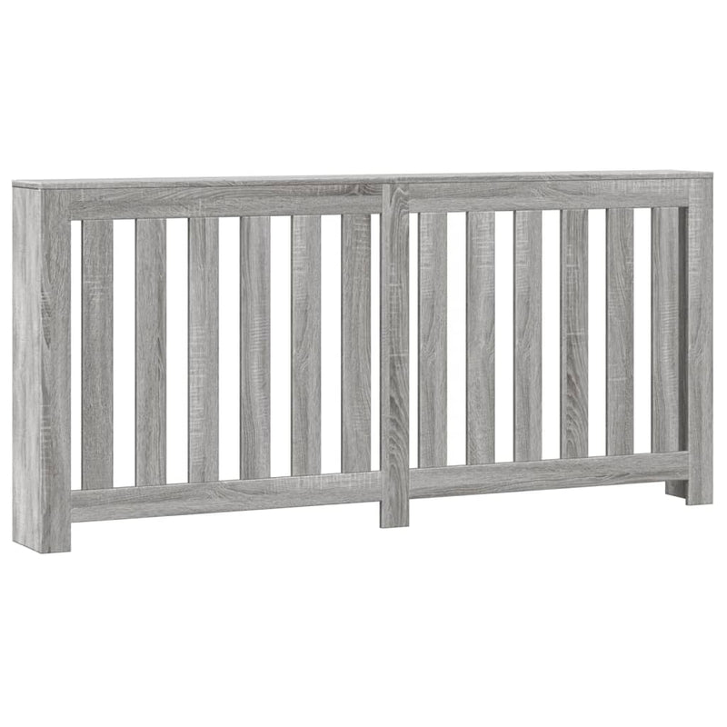 Load image into Gallery viewer, Vidaxl radiatorombouw 175x20x82 cm bewerkt hout grijs sonoma eiken