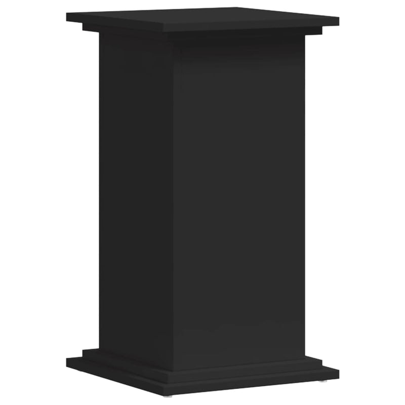 Load image into Gallery viewer, Vidaxl plantenstandaard 33x33x60 cm bewerkt hout zwart