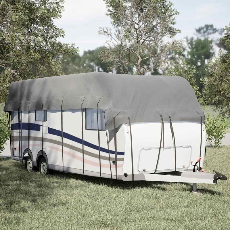 Load image into Gallery viewer, Vidaxl caravan dakbedekking 700x300 cm vliesvlies grijs