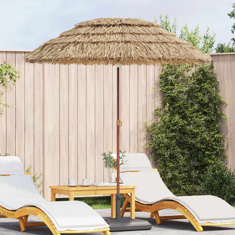 Load image into Gallery viewer, Vidaxl tuinparasol naturel 160 x 160 x 196 cm
