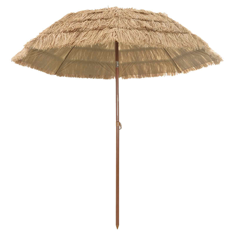Afbeelding laden in galerijviewer, Vidaxl tuinparasol naturel 205 x 205 x 210 cm