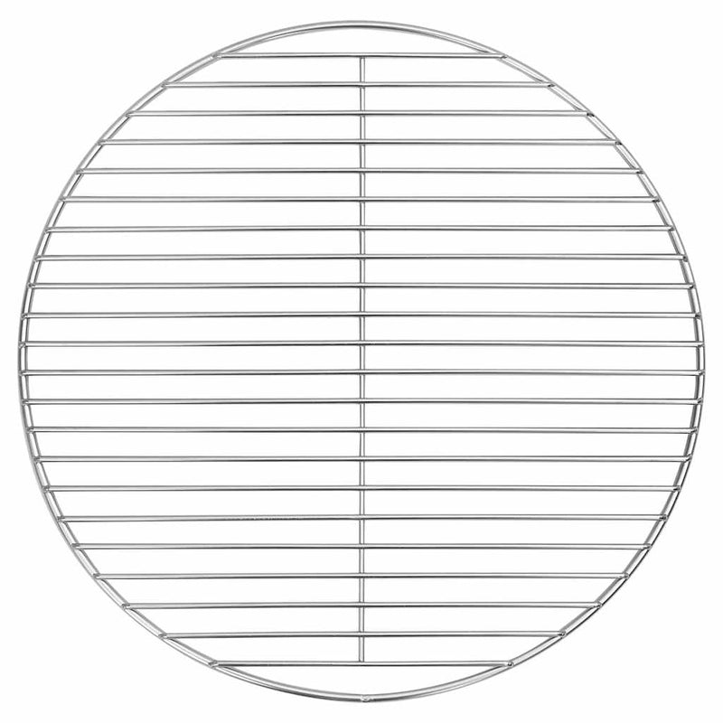 Load image into Gallery viewer, Vidaxl barbecuerooster zilver 43 x 43 cm roestvrij staal