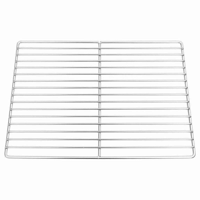 Load image into Gallery viewer, Vidaxl grillrooster zilver 40 x 30 cm roestvrij staal