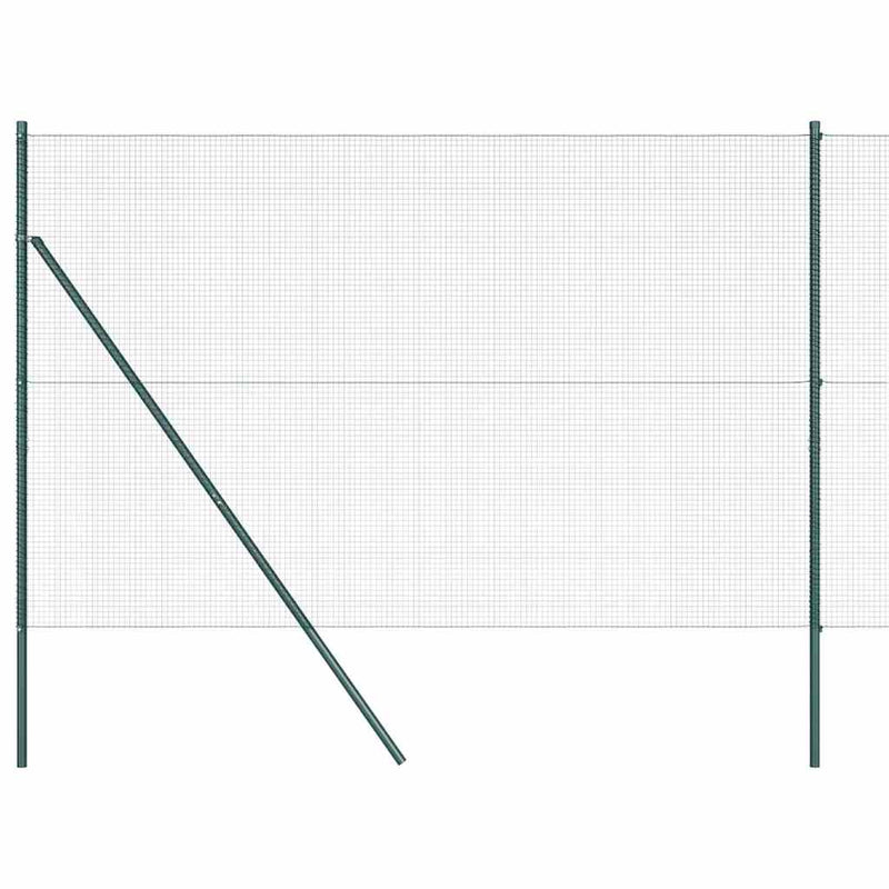 Afbeelding laden in galerijviewer, Vidaxl afrasteringspaal groen 10 x 1,6 m (16 x 16 mm gaas)