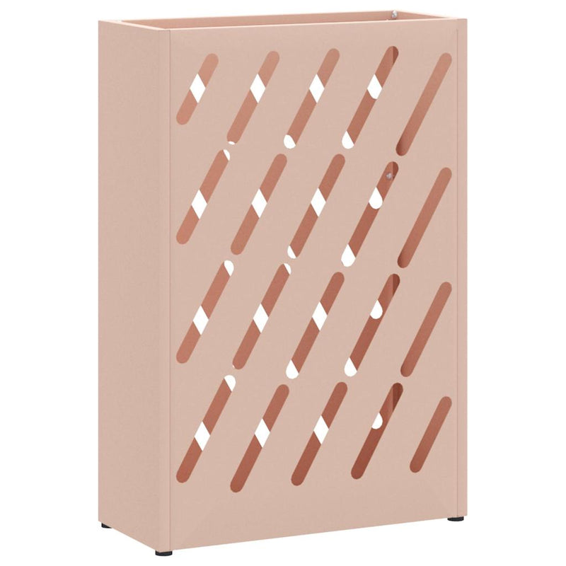 Load image into Gallery viewer, Vidaxl paraplu standaard roze 28 x 12 x 41 cm staal