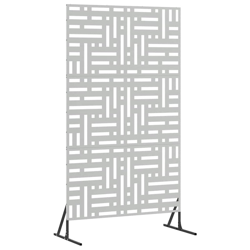 Load image into Gallery viewer, Vidaxl privacyscherm grijs 100 x 50 x 180 cm staal