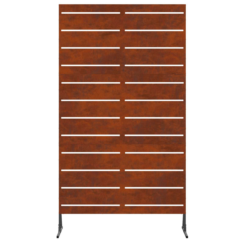 Load image into Gallery viewer, Vidaxl privacyscherm grijs 100 x 50 x 180 cm cortenstaal