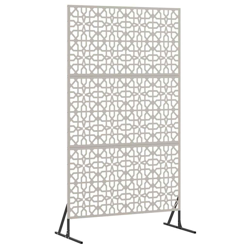 Load image into Gallery viewer, Vidaxl privacyscherm grijs 100 x 50 x 180 cm cortenstaal