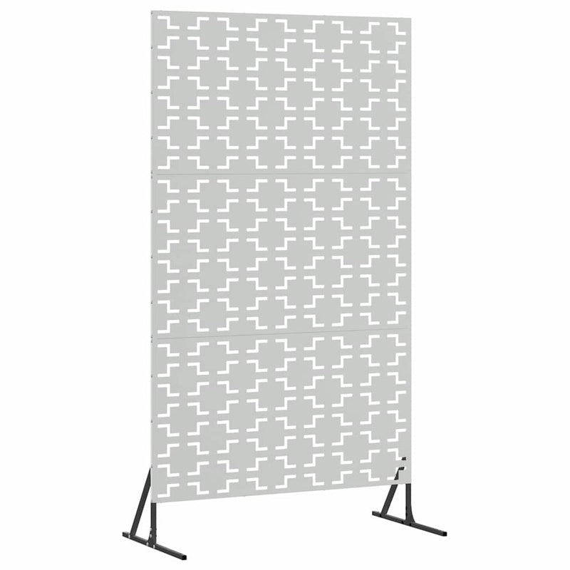 Load image into Gallery viewer, Vidaxl privacyscherm grijs 100 x 50 x 180 cm staal