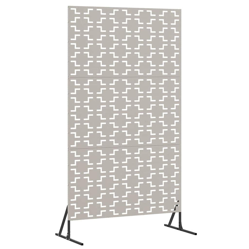 Load image into Gallery viewer, Vidaxl privacyscherm grijs 100 x 50 x 180 cm cortenstaal